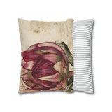 South African Protea Pillowcase Cover only - no filling is included