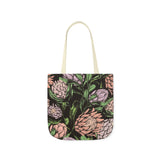 South African Protea Polyester Canvas Tote Bag