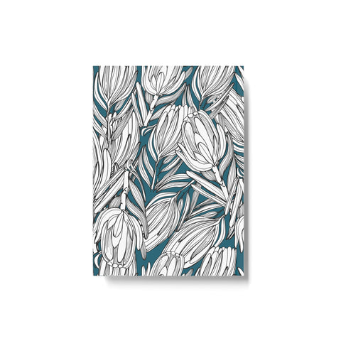 South African Protea Hard Backed Journal / notebook