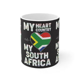 Love South African Flags 11oz Coffee Mug