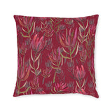 South African Protea Square Pillow