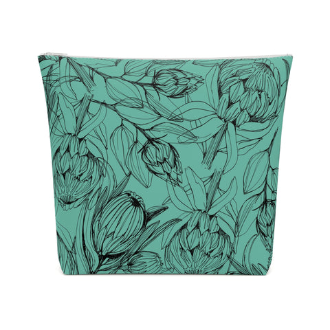 Cotton Cosmetic Bag South Africa Protea