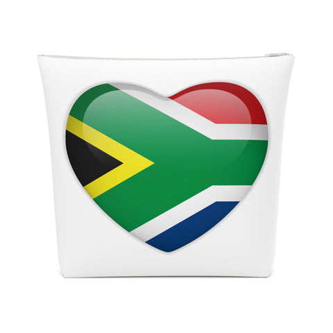 Cotton Cosmetic Bag South Africa Flag