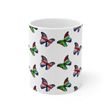 South African UK Flags 11oz Coffee Mug