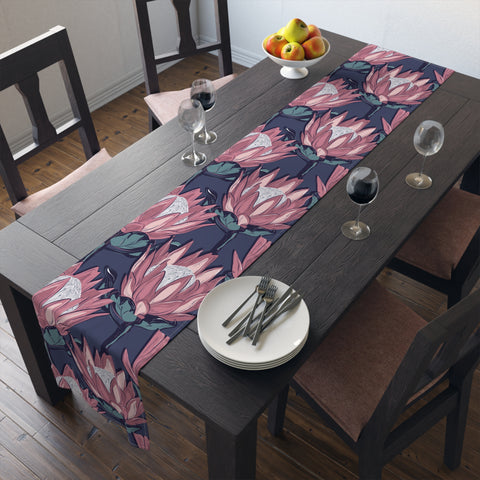 Table Runner (Cotton, Poly)South African Protea