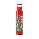 South African Protea Sky Water Bottle