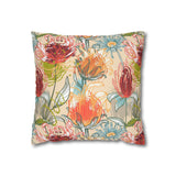 South African Protea Pillowcase Cover only - no filling is included