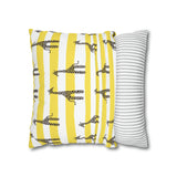 African Giraffe stripe yellow Pillowcase Cover only - no filling is included