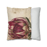 South African Protea Pillowcase Cover only - no filling is included