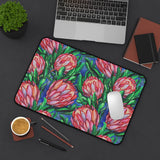 South African Protea Desk Mat