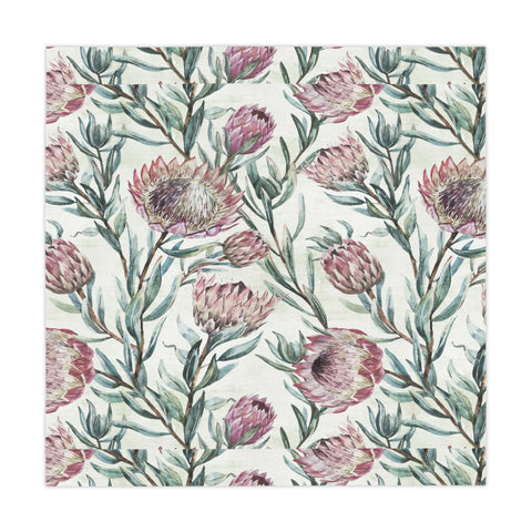 South African Protea Tablecloth 140cm × 140cm One size only