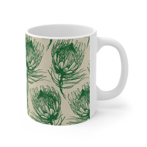 South African Protea Mug 11oz