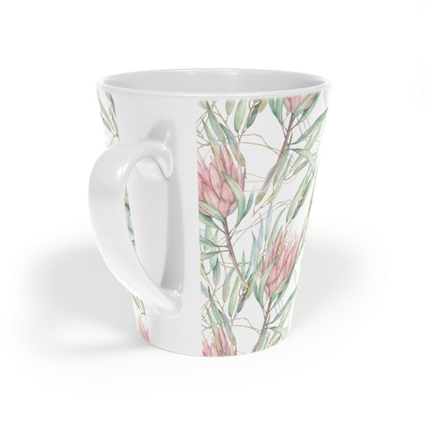 Latte Mug, 12oz Protea