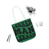 South African Afrikaans Lekker man Lekker Polyester Canvas Tote Bag (AOP)