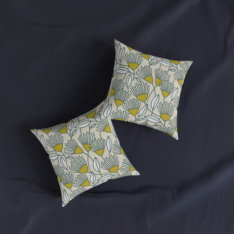 South African Protea Square Pillow