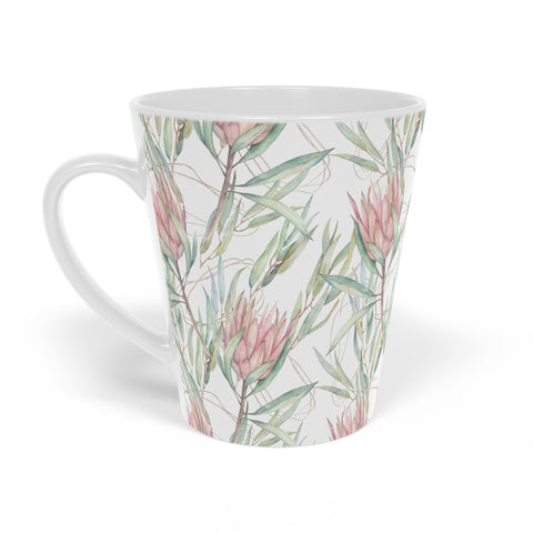 Latte Mug, 12oz Protea