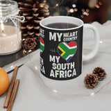 Love South African Flags 11oz Coffee Mug