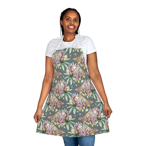 South African Protea Apron (AOP)