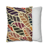 South African abstract leaves and design Pillowcase Cover only - no filling is included