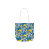 South African Protea Polyester Canvas Tote Bag