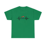 South African Flag Heartbeat t-shirt Unisex Heavy Cotton Tee