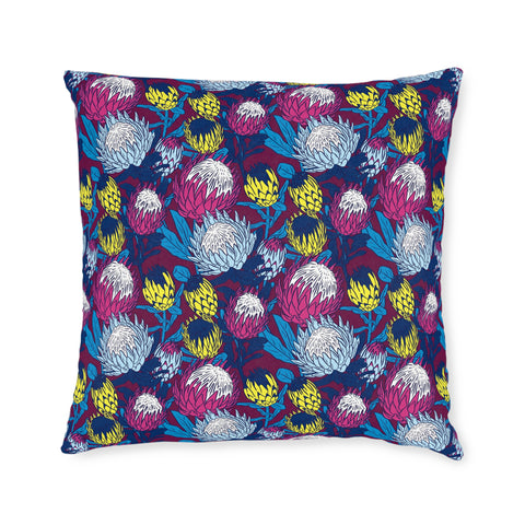 South African Protea Square Pillow