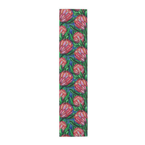 Protea South Africa Table Runner (Cotton, Poly)South African Protea Table decoration, African decor