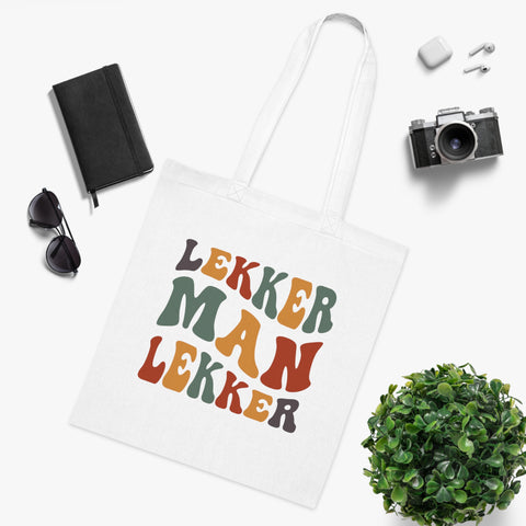 South African Afrikaans Lekker man Lekker Cotton Tote