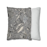 South African Protea Spun Polyester Pillowcase -Pillow not included