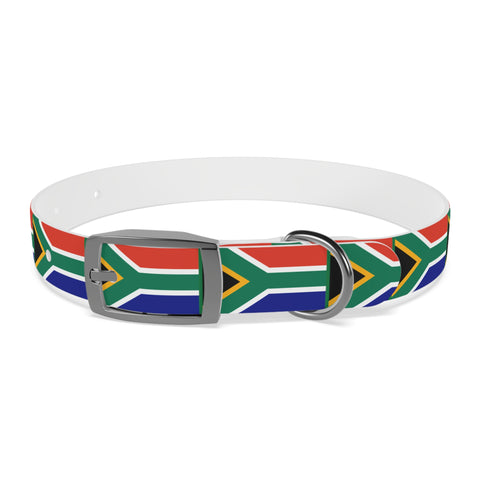 South African Flag Dog Collar