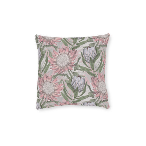 South African Protea Square Pillow