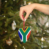 South African Christmas Decoration Wooden Ornaments