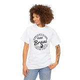 Personalised Braai shirt - add your own name  Shirt,  Afrikaans / Braai Unisex Heavy Cotton Tee