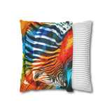 African Zebra Pillowcase Cover only - no filling is included