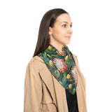 South African Protea Poly Scarf