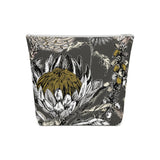 South African Protea Cotton Cosmetic Bag