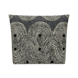 South African Waves African print Cotton Cosmetic Bag