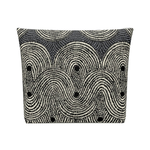 South African Waves African print Cotton Cosmetic Bag