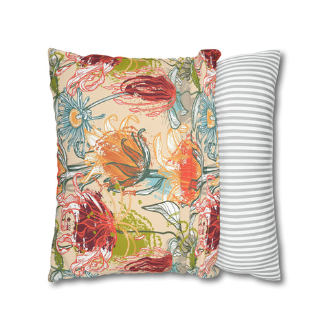 South African Protea Pillowcase Cover only - no filling is included