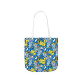 South African Protea Polyester Canvas Tote Bag