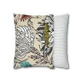 South African Protea Spun Polyester Pillowcase - Shipped from UK/USA/AUS