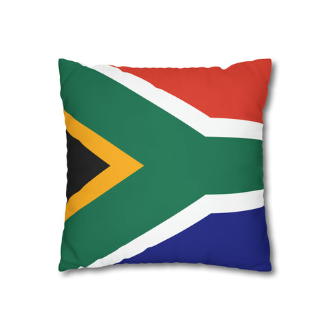 South African Flag Pillowcase Cover only - no filling is included