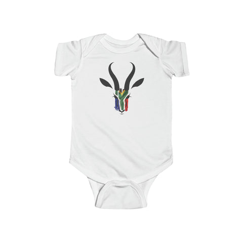 South Africa Kit Baby Fine Jersey Bodysuit - shipped from the UK