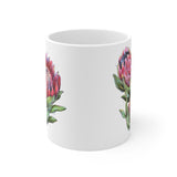 South African Protea Ceramic Mug 15oz - Dispatched from UK