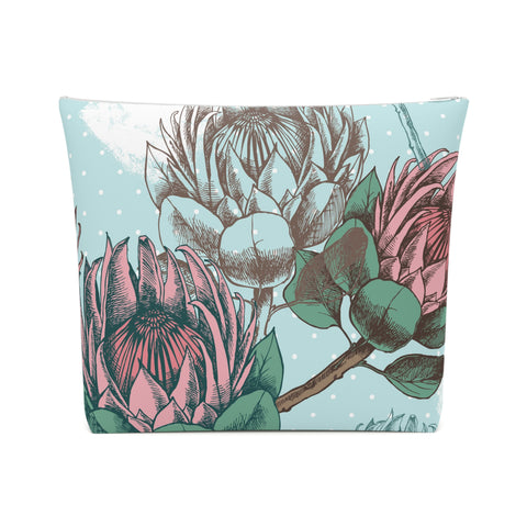 Cotton Cosmetic Bag South Africa Protea