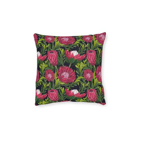 South African Protea Square Pillow