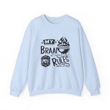 My Braai my rules South African Unisex Heavy Blend™ Crewneck Sweatshirt