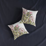 South African Protea Square Pillow