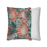 South African Protea Spun Polyester Pillowcase -Pillow not included