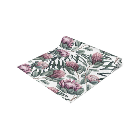 Table Runner (Cotton, Poly)South Africa Protea